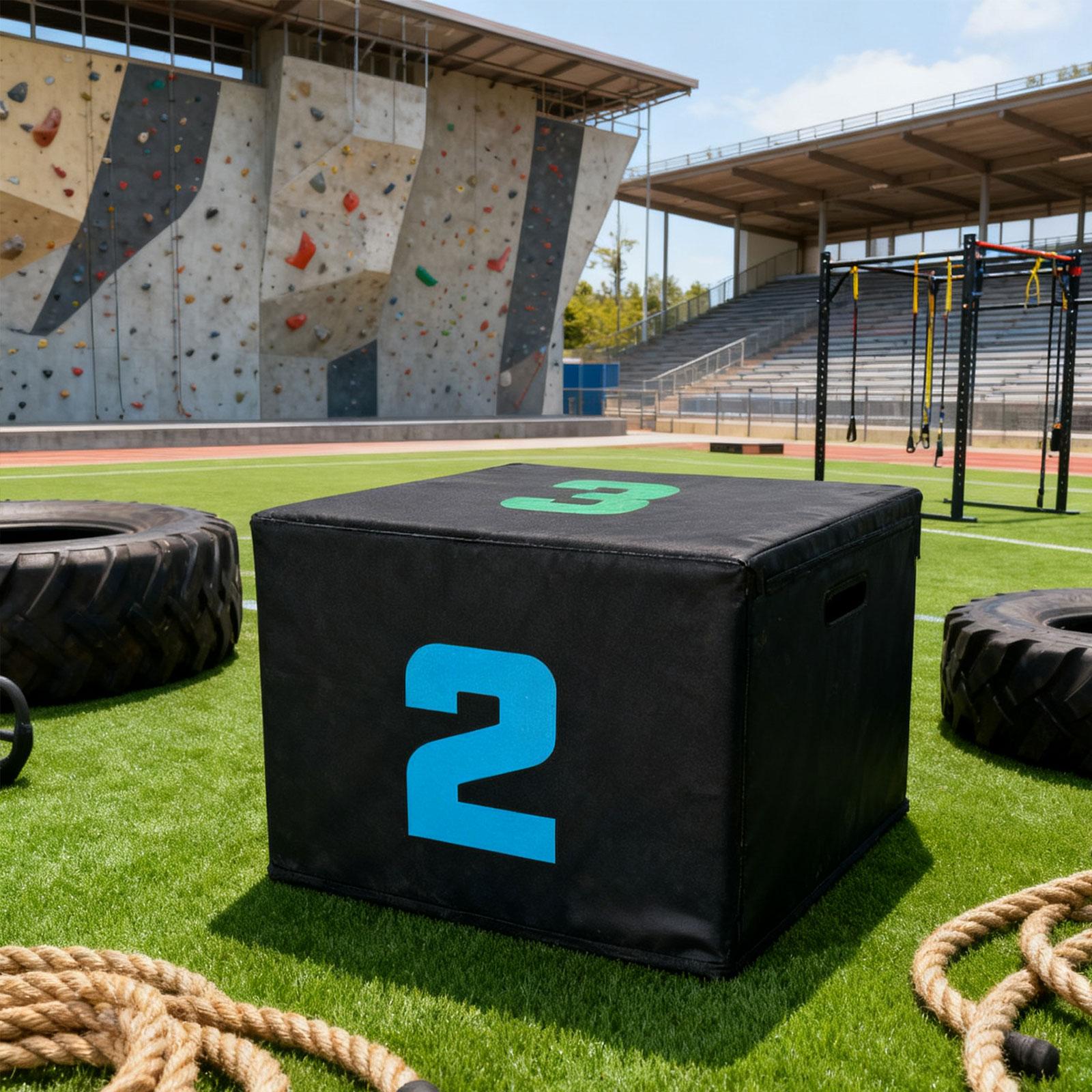 Box Jump Plyo - Piattaforma per scatola di salto plyometrica