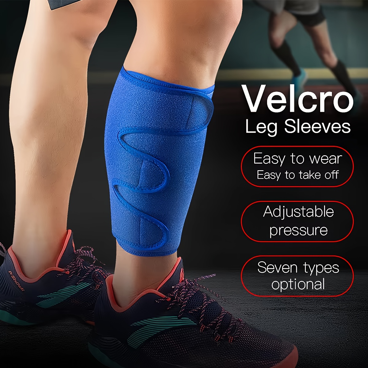 Shin Guard Crossfit - 1 Pezzo Parastinchi Sportivi Regolabili per