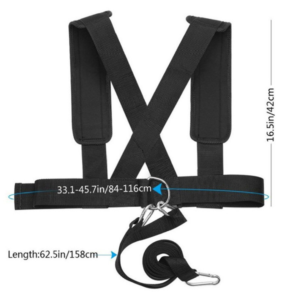 Crossfit Fitness Gear - Gilet con Imbracatura per Slitta di