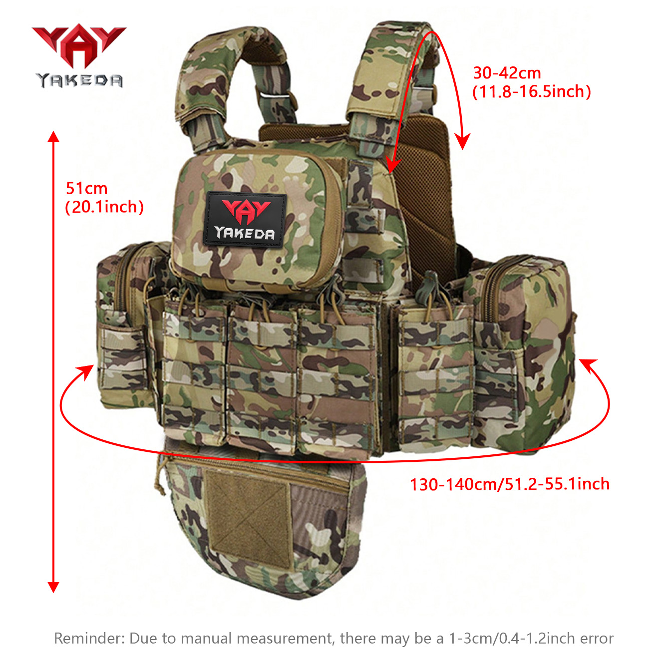 YAKEDA Il gilet da caccia in o - Crossfit Vest recensione e prezzo