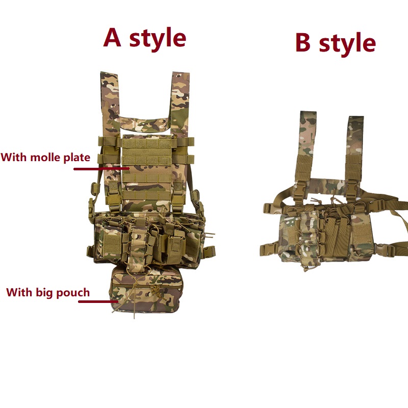 D3CR Chest Rig Vest Multicam N - Crossfit Gear Men recensione e prezzo