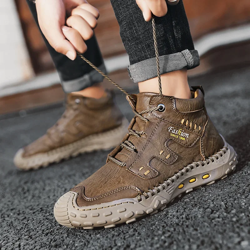 Stivali da Uomo in Pelle Micro - Crossfit Outdoor recensione e prezzo