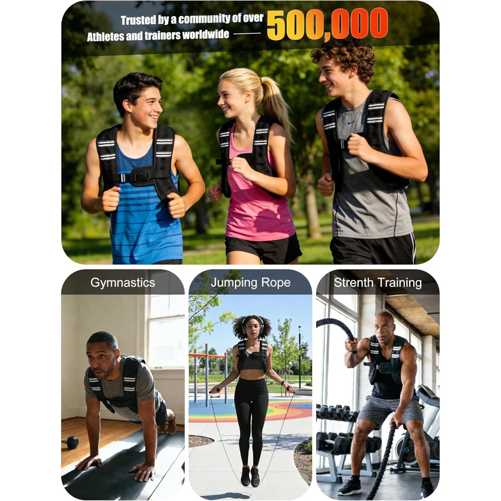 Gilet fitness con pesi pre-rie - Crossfit Vest recensione e prezzo