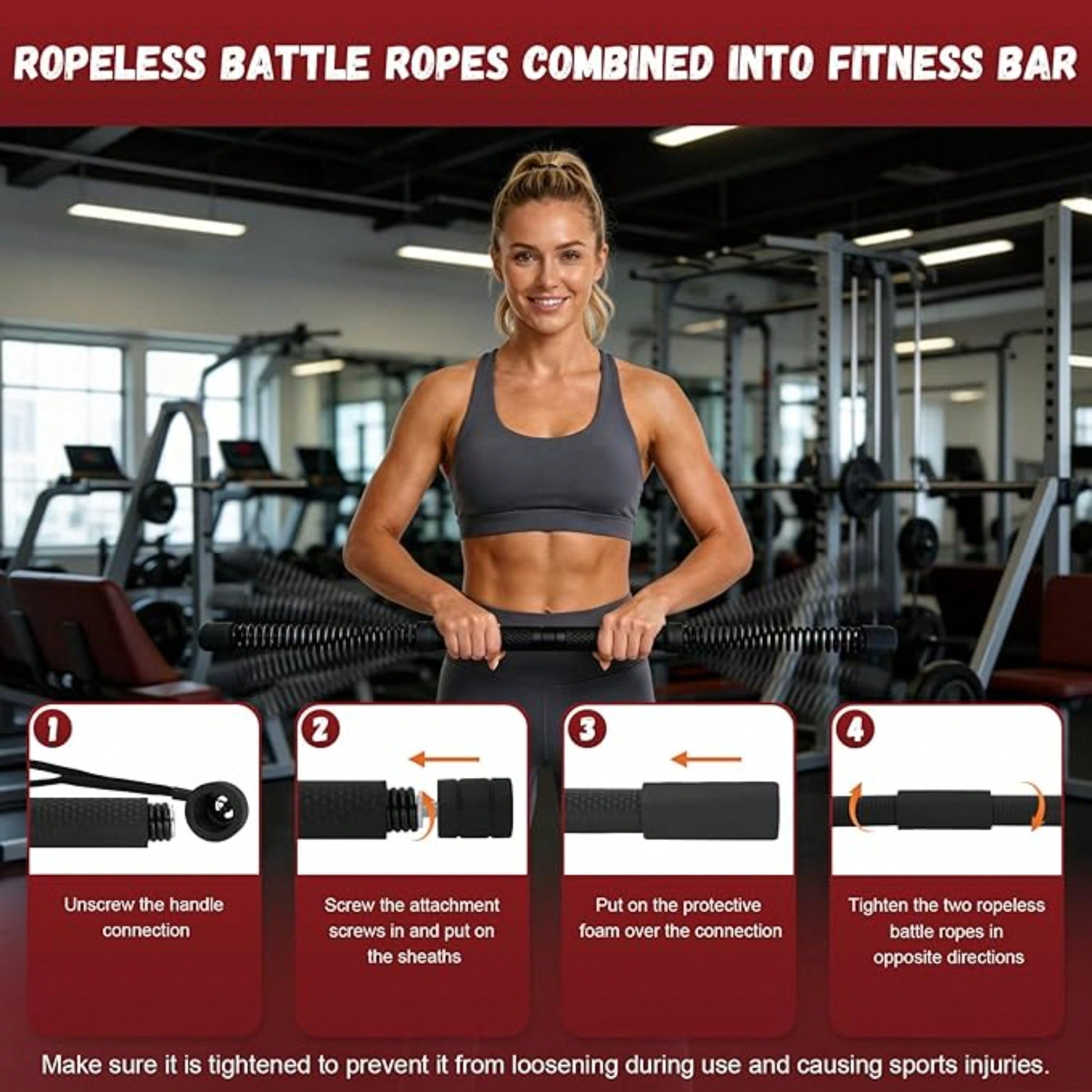 Barra Power Twister 2-in-1 sen - Crossfit Fitness Gear recensione e prezzo